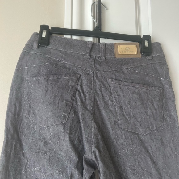 DISMERO Boutique Jeans gray with sparkle. Great for the holidays. EUC - Picture 3 of 5